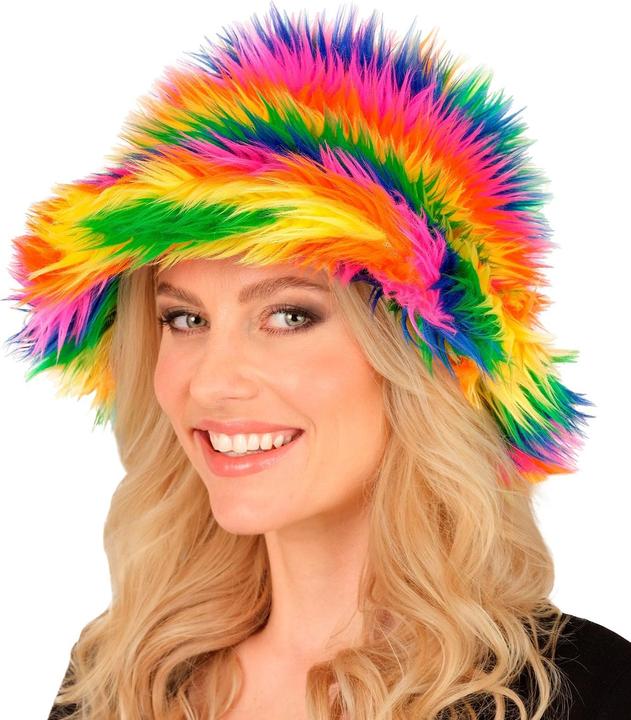 Produktbild Widmann Regenbogen Plüsch Anglerhut