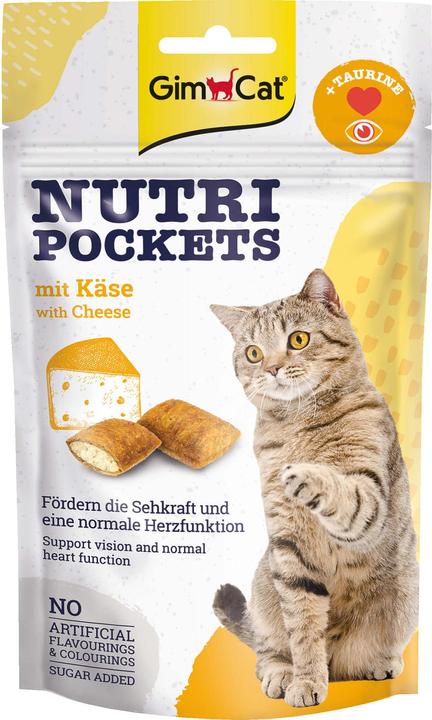 Image du produit GimCat Nutri Pockets Taurine Beauty Mix (Adulte, 1 pcs, 60 g)