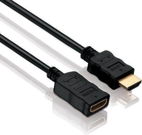 Image du produit HDgear HDSupply X-HC High-Speed HDMI 3m noir (3 m, HDMI)