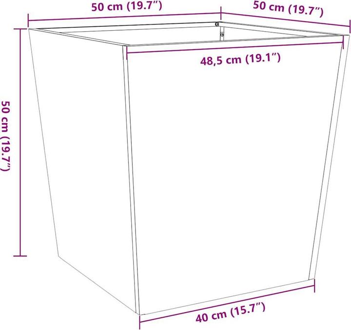 Produktbild vidaXL Pflanzkübel