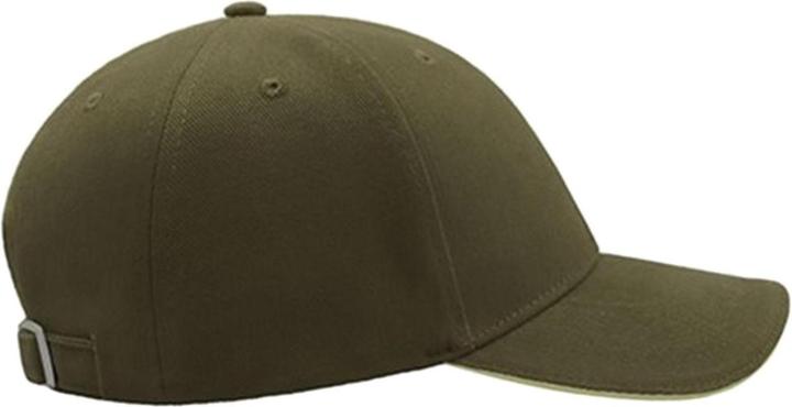 Actual product image Liberty Sandwich Heavy Brush Cotton 6 Panel Cap