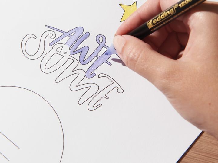 Immagine prodotto Edding Penna in fibra Penna a colori metallici (1 x)