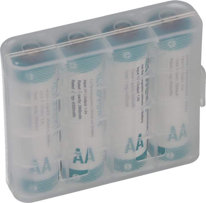 Produktbild Keeppower 4 Stück AA P1450i2 Li-Ion-Akku mit 1,5 V mit 2866 mAh und 4300mWh (4 Stk., AA, 2866 mAh)