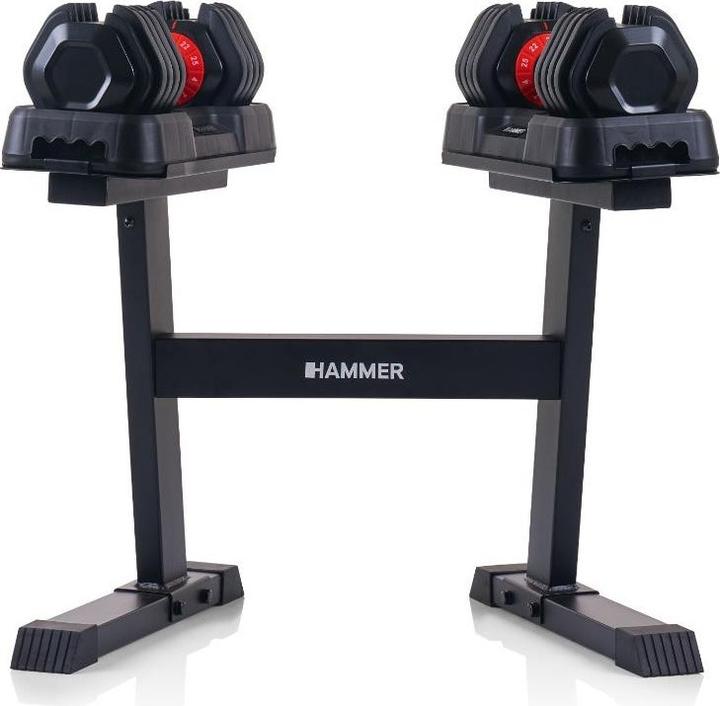 Hammer Fitness StrongLock 4.0 dumbbell set 50 kg (2 x 25 kg)