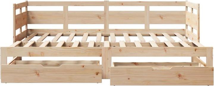 Produktbild vidaXL ausziehbares Tagesbett