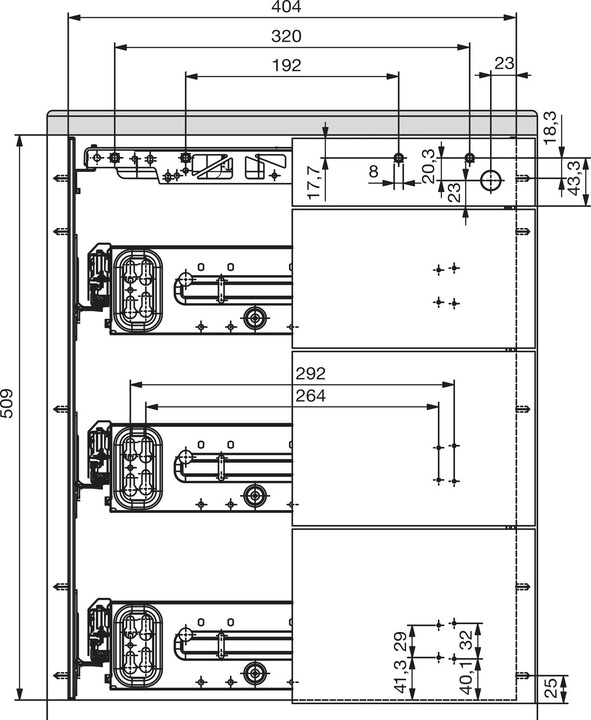 Immagine prodotto Hettich Set di montaggio rapido