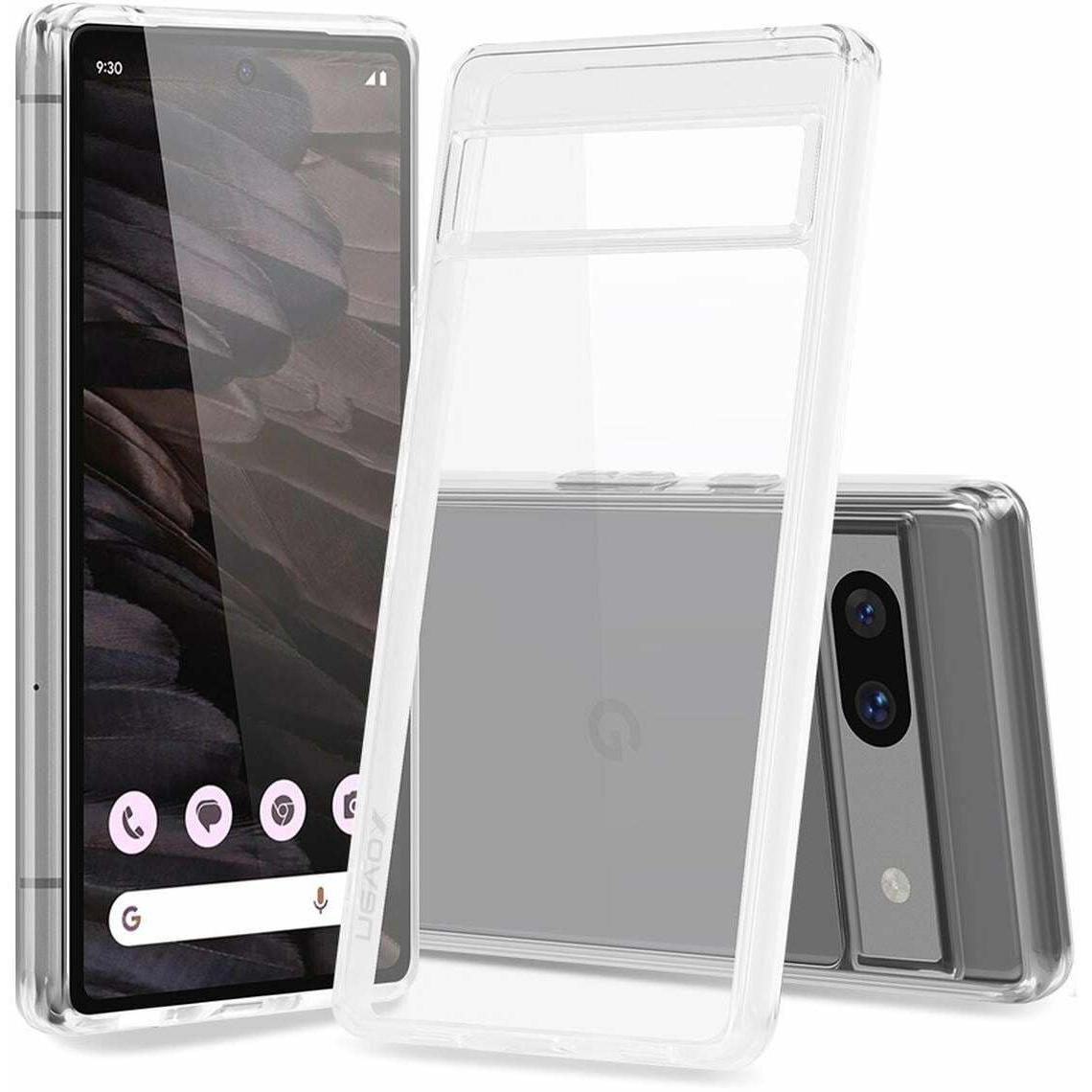Nevox StyleShell SHOCKFlex - Google Pixel 8A, transparent (Google Pixel 8), Smartphone Hülle, Transparent