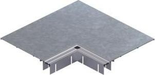 Produktbild Hager TEHA Flachwinkel (44.50 cm)