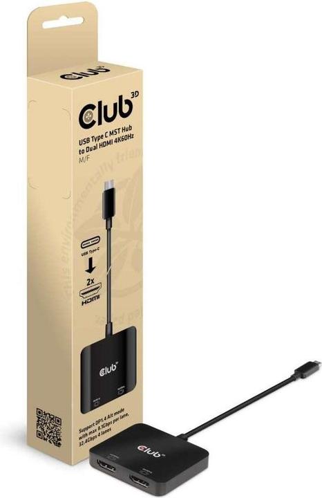 Produktbild Club 3D USB-C auf HDMI Hub (HDMI, 21 cm)