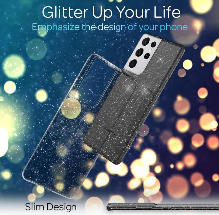 Immagine prodotto Nalia Custodia per cellulare Glitter (Samsung Galaxy S21 Ultra)