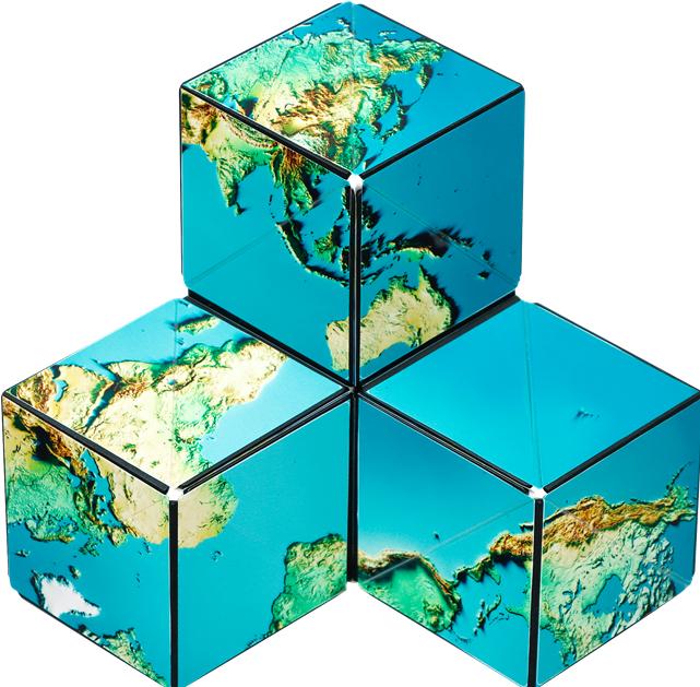 Actual product image Shashibo Cube Earth (1 Players)
