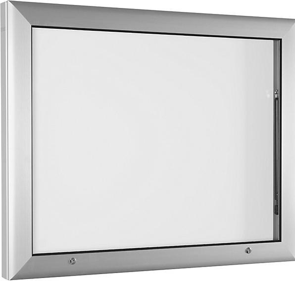 Actual product image kaiserkraft Display case for indoor and outdoor use (Magnet board, 102.5 x 80 cm)