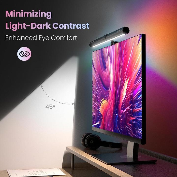 Actual product image Quntis LED Screenbar Game Pro