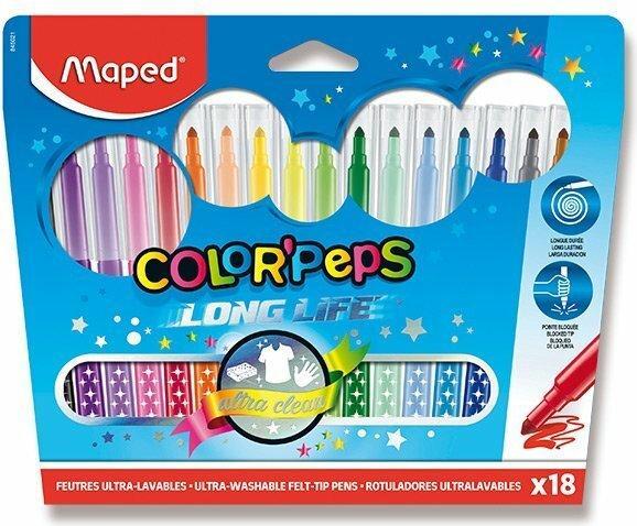 Actual product image Maped Felt pens Color Peps 18er (Multicoloured, 18 x)