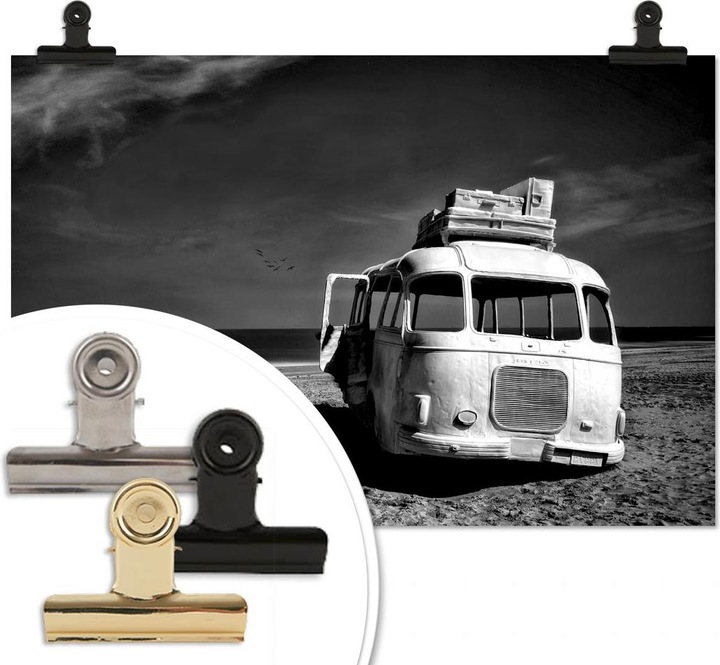 Produktbild Trenddeko Depaepe - Beached Bus (100 x 70 cm)