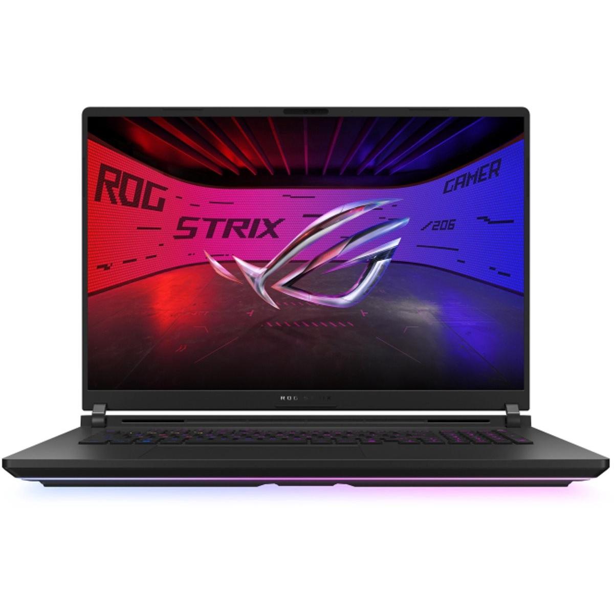 ASUS ROG Strix SCAR 18 (18", 32 GB, Eng. Int., Intel Core Ultra 9 275HX), Notebook, Schwarz