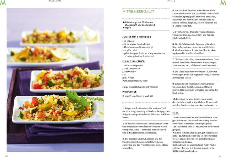 Produktbild Dr. Oetker Neue Salate von A-Z (Deutsch, Dr. Oetker, 2017)