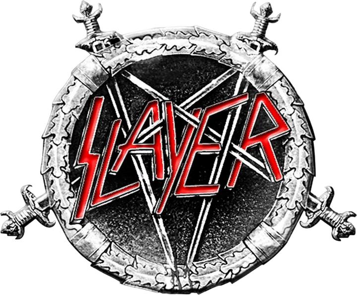 Produktbild Slayer Logo Abzeichen Metall