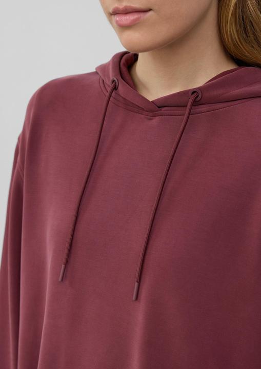 Produktbild s.Oliver Sweatshirt Scuba-Hoodie mit Seitenschlitzen (42)
