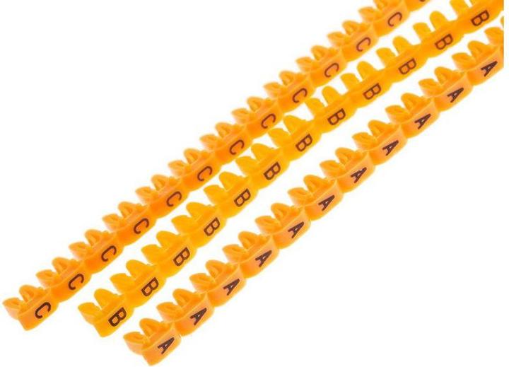 Produktbild RS PRO Clip on Nylon 66 Cable Marker Pk Mixed