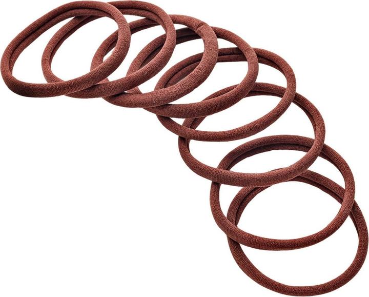 Produktbild Trisa Haargummi We Care 5 cm braun 8 Stück (Haargummi)