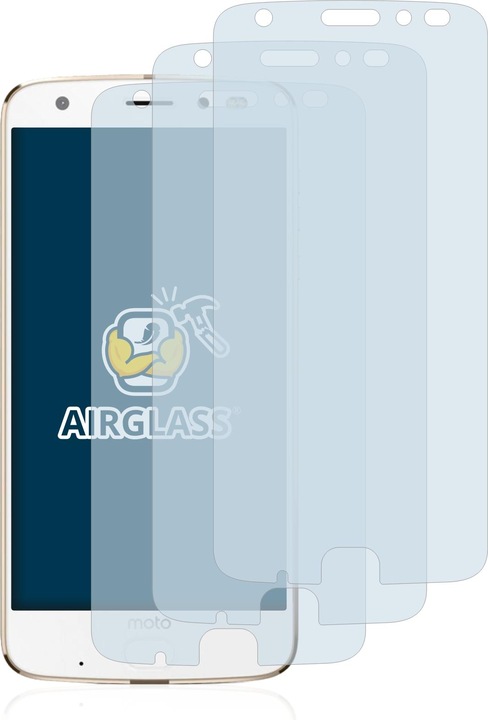 Actual product image BROTECT AirGlass Glass (3 Piece, Motorola Moto Z2 Force)