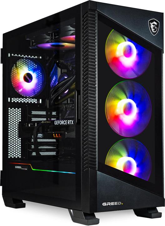 Produktbild Greed MK5 INTEL - Gaming PC - RTX 5070 & DDR5 (1000 GB, 32 GB, Intel Core i7-12700F, GeForce RTX 5070)