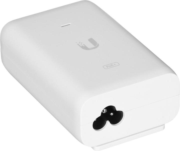 Productafbeelding Ubiquiti PoE+ injector U-POE-AT (802.3af (PoE), 802.3at (PoE+), 30 W)