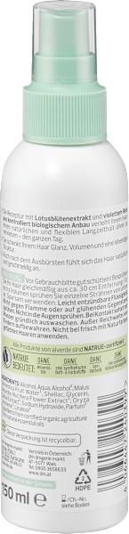Produktbild dm alverde Haarspray Bio-Lotusblüte, Bio-Violetter Reis