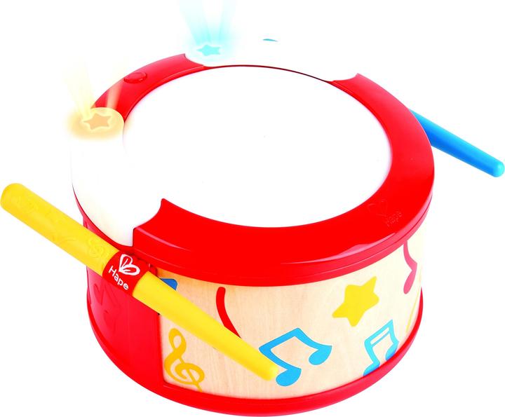 Produktbild Hape Lern-Spiel-Trommel (Deutsch, Französisch, Italienisch, Englisch)