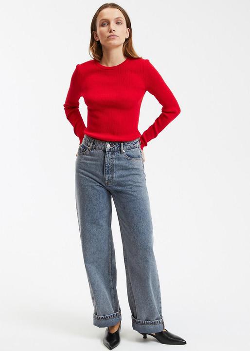 Actual product image La Redoute Collections Feinstrickpullunder mit rundem Ausschnitt (S)
