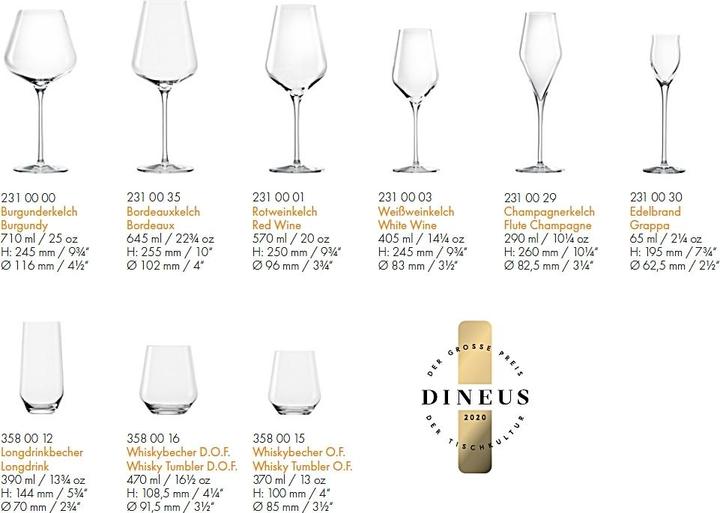 Actual product image Stölzle Weissweingläser Quatrophil (40.50 cl, 1 Glass, White wine glasses)