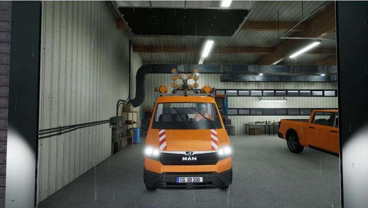 Actual product image Aerosoft Road maintenance simulator 2 W (PS5, DE)