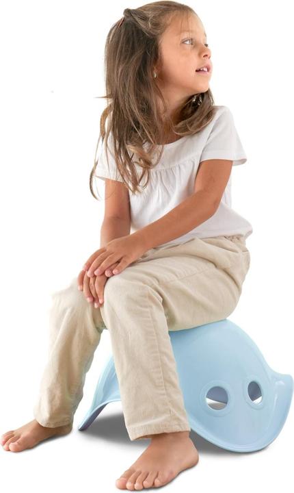 Actual product image Moluk Bilibo balance and play bowl ice blue