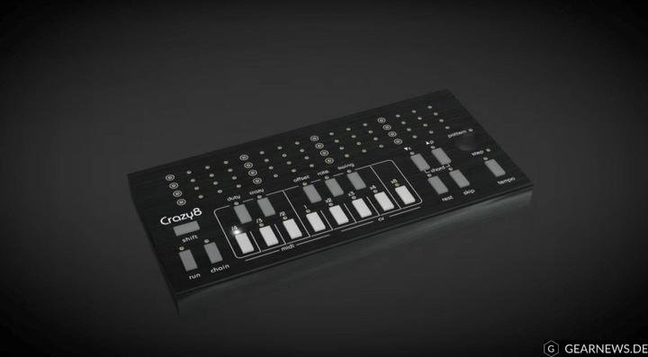 Actual product image Twisted Electrons Crazy 8 Step Sequencer