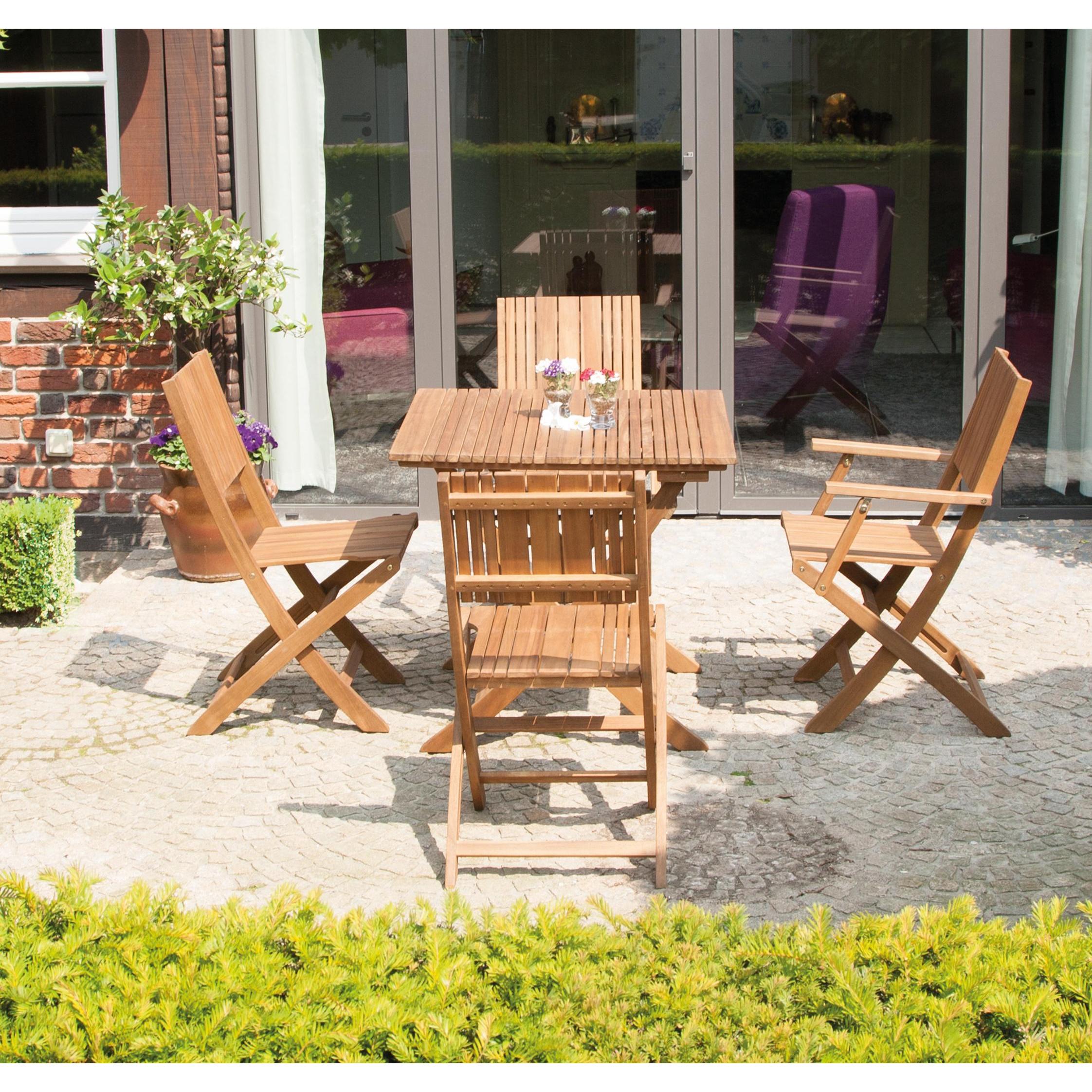 Thumbnail - Siena Garden, Gartentisch + Balkontisch, Klapptisch (80 cm)