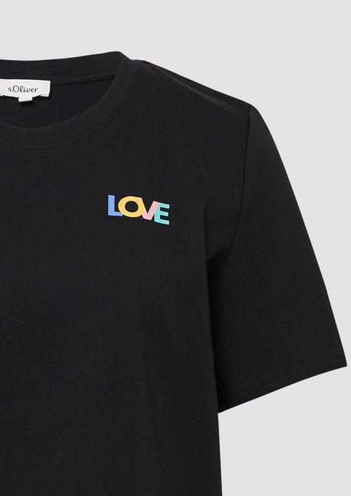Produktbild S.Oliver T-Shirt T-Shirt mit Pride-Motiv (44)