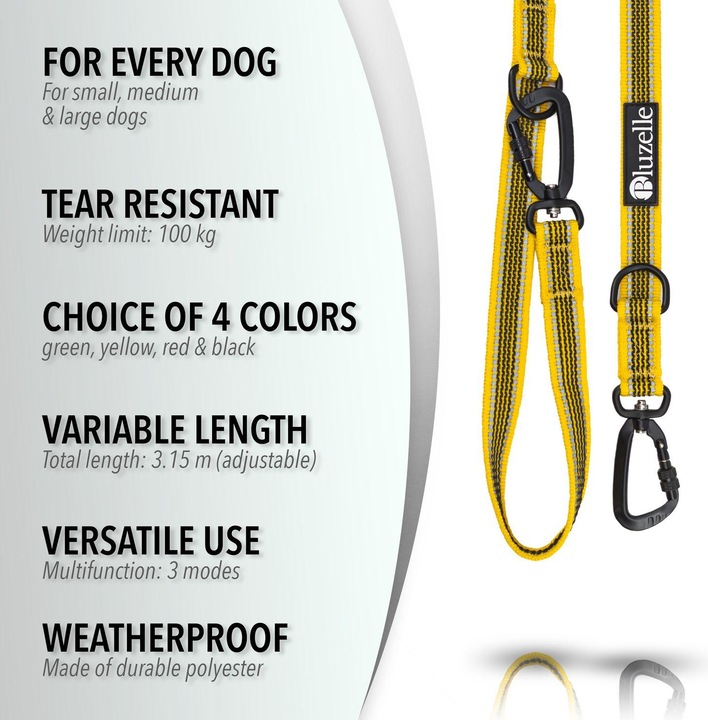 Actual product image Bluzelle Double line (XL, Dog, Walks)