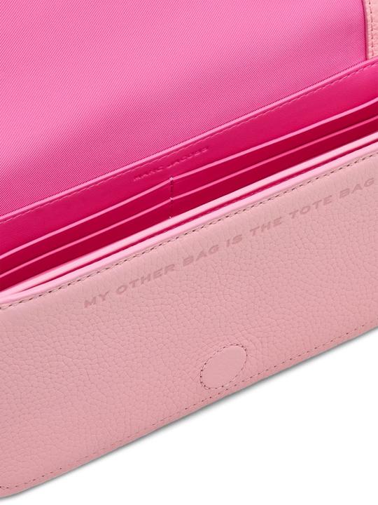 Actual product image Marc Jacobs the mini bag in leather pink color