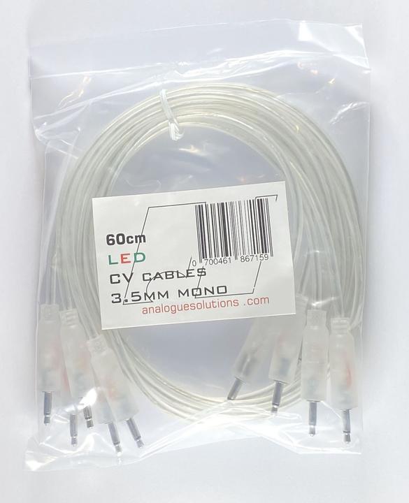 Actual product image Analogue Solutions LED CV cable x5 60cm (0.60 m)