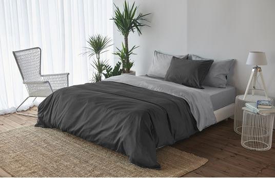Immagine prodotto Living Home Uni Satin Doubleface (Set di biancheria da letto, 70 x 90 cm, 200 x 220 cm)