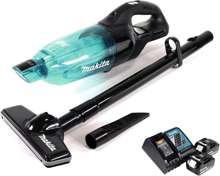 Produktbild Makita DCL281 FRFB Akku Staubsauger 18V + 2x Akku 3,0Ah + Ladegerät
