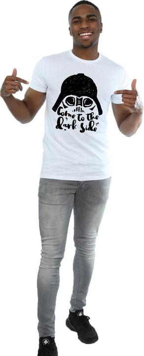 Immagine prodotto Star Wars Darth Vader Come To The Dark Side Sketch Maglietta Uomo (S)