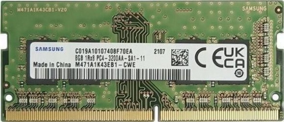 Immagine prodotto Samsung M471A1K43EB1-CWE (1 x 8GB, 3200 MHz, DDR4-RAM, SO-DIMM)