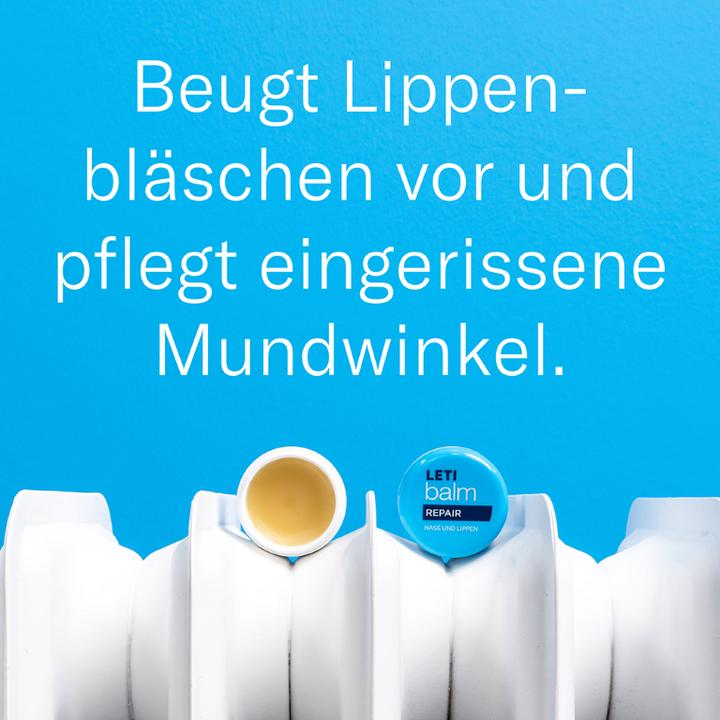 Immagine prodotto Leti LETIbalm Balsamo per naso e labbra ripara e protegge, crema da 10 ml (Crema per le labbra, 10 ml)
