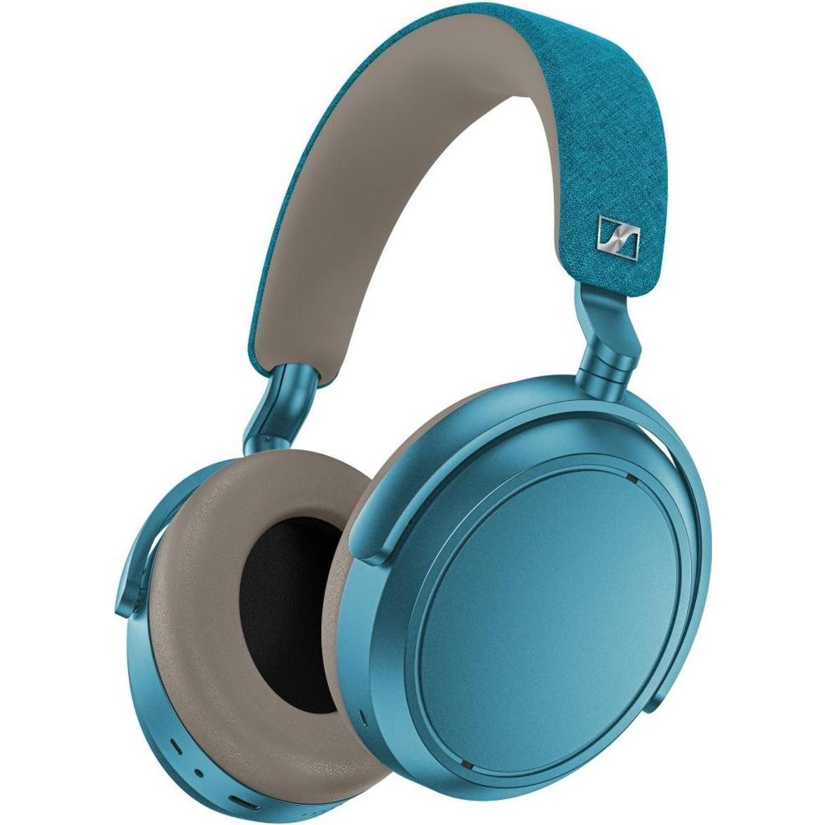 Sennheiser Słuchawki Momentum 4 Wireless Teal (ANC, 60 h, Senza fili), Cuffie, Turchese, Blu
