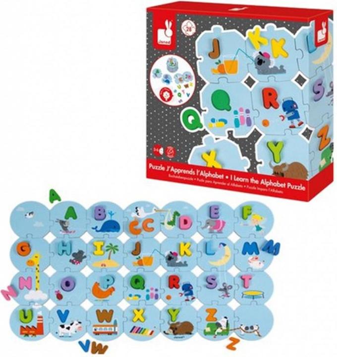 Produktbild Janod Buchstaben Lernen (28 Teile)