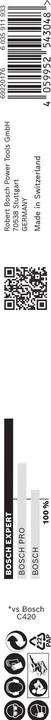 Actual product image Bosch Professional Zubehör Expert C470 (320)