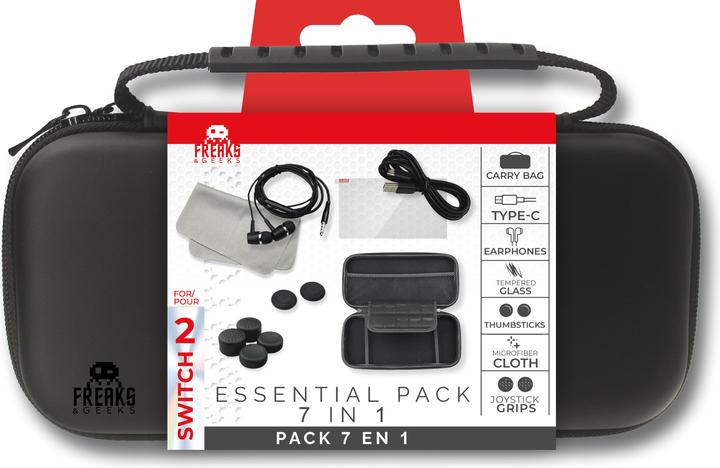 Actual product image Freaks and Geeks Switch 2 - 7 in 1 Zubehörset (Switch 2)