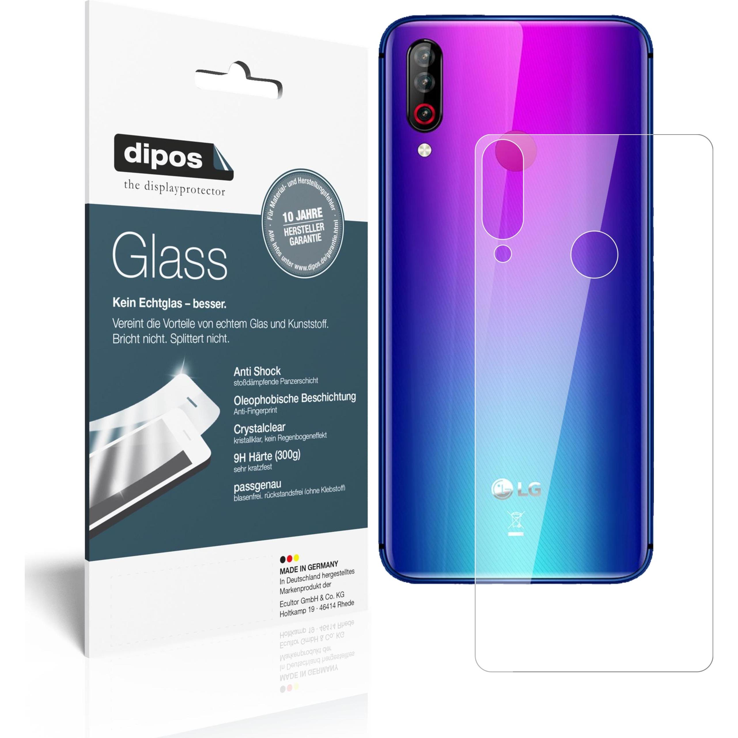Dipos Displayschutz Anti-Shock (1 Stück, LG W30 Pro), Smartphone Schutzfolie, Transparent